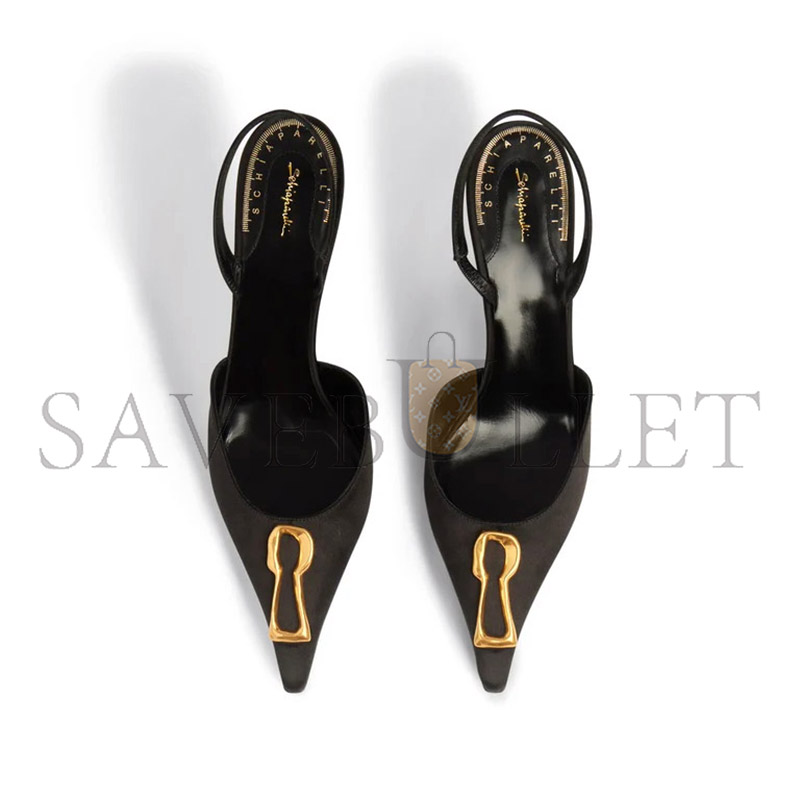 SCHIAPARELLI KEYHOLE SLINGBACKS CS211915